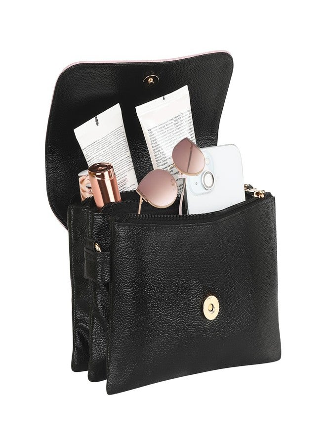 SENTINEL Women’s Office Handbag | Multi-Compartment Satchel Bag for Work & Travel | Crossbody Sling Bag| - Image 4